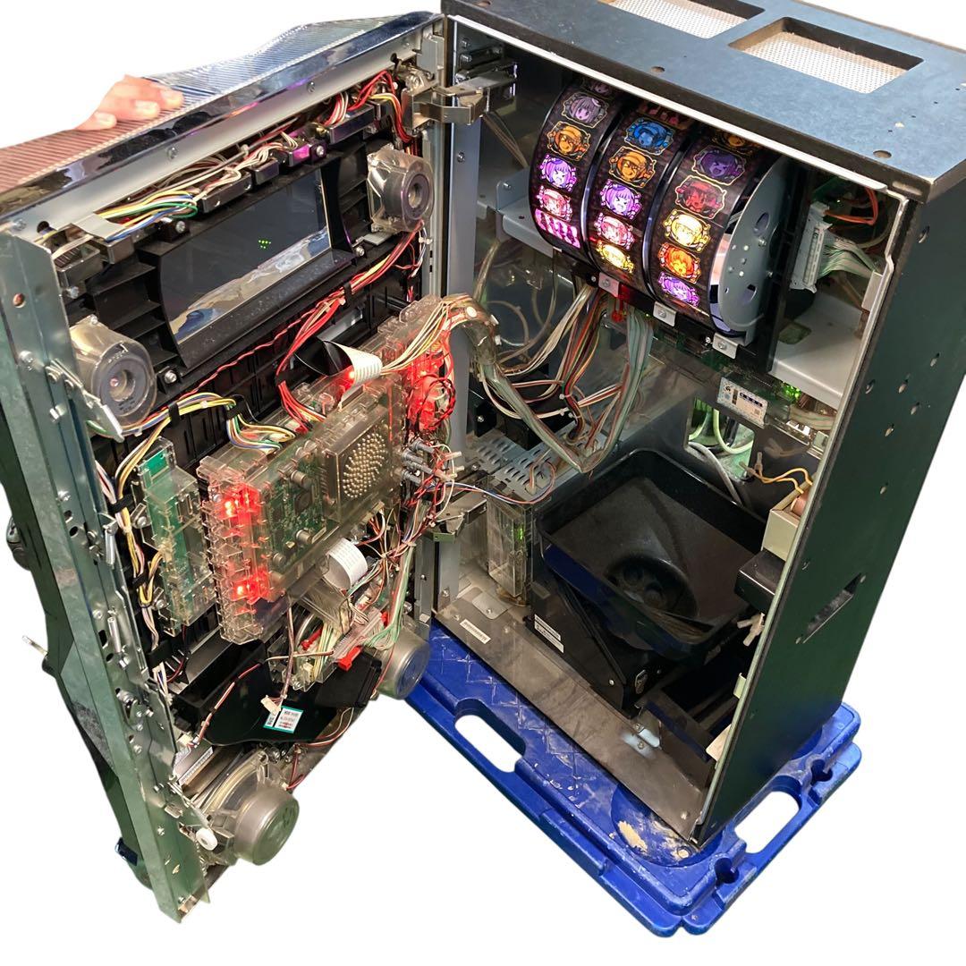 動作品 ミルキィホームズTD 消えた7と奇跡の歌 不要機付 パチスロ 筐体