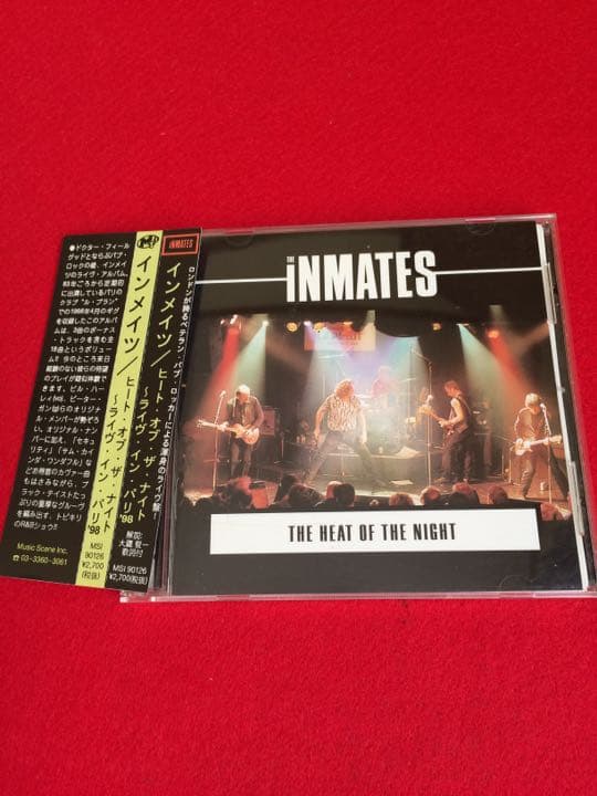 インメイツ/ヒート・オブ・ザ・ナイト～ライヴ・イン・パリ'98 inmates