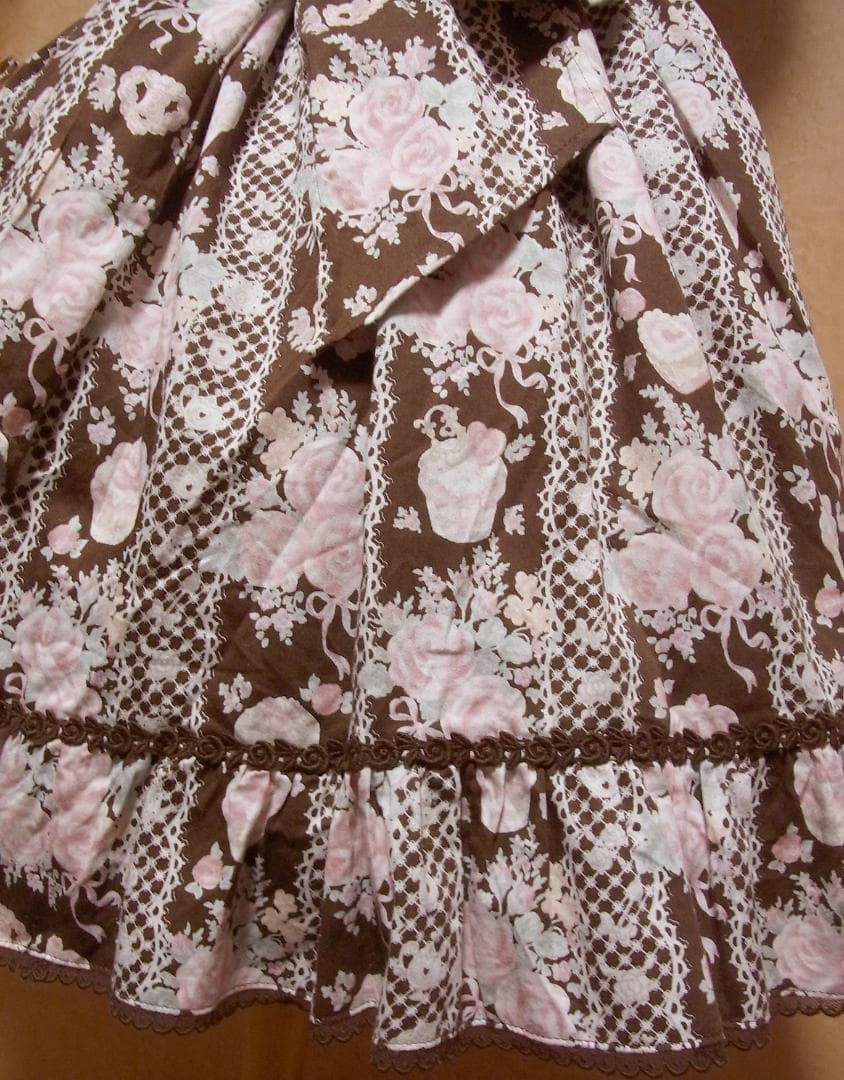 初期型 Princess Honey's tea salon柄コルセット風JSK