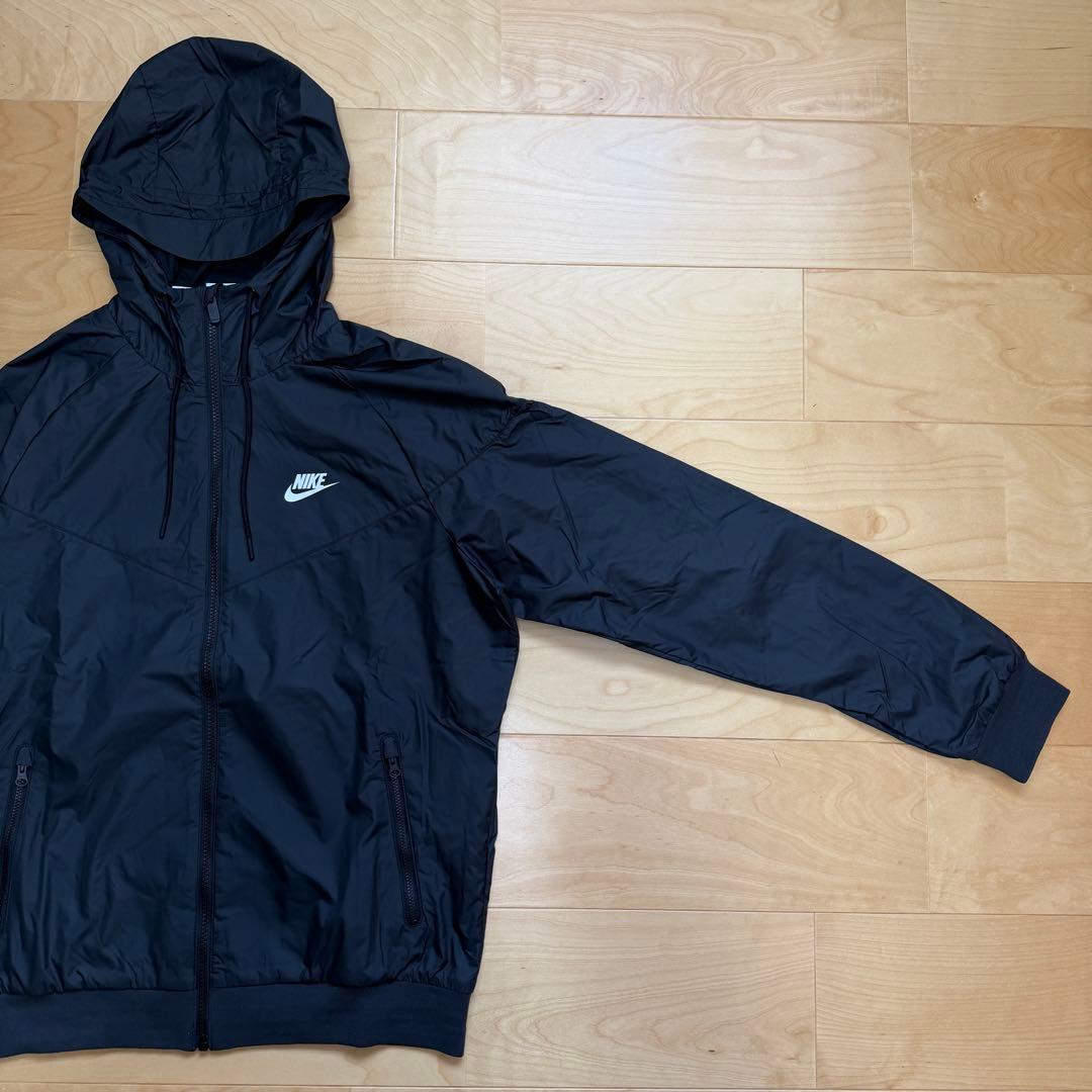 NIKEナイキ　ウィンドブレーカー　ウィンドランナージャケット　黒　M 新品