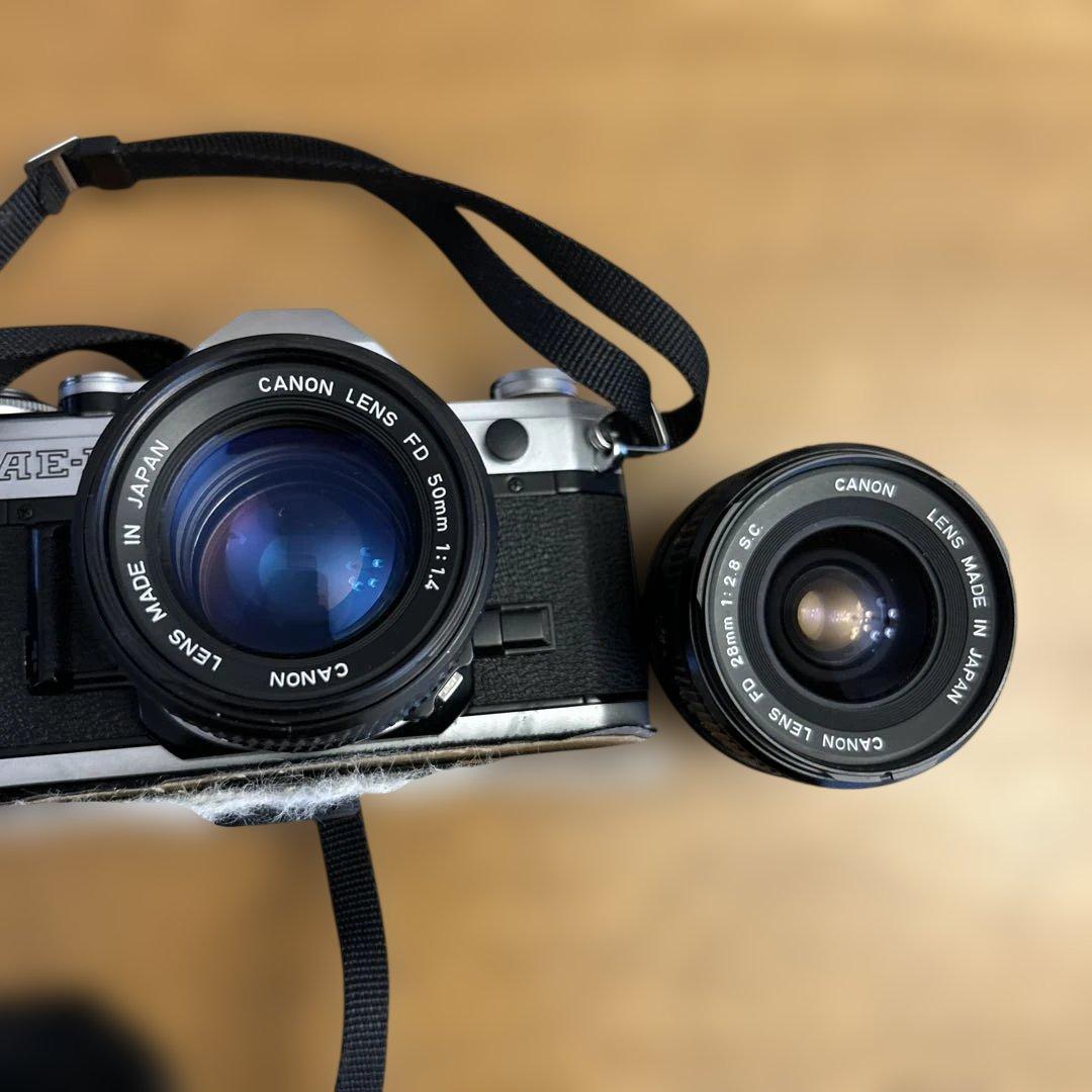 キャノン(Canon) フィルムカメラAE-1 中古、ジャンク扱い　動作未確認