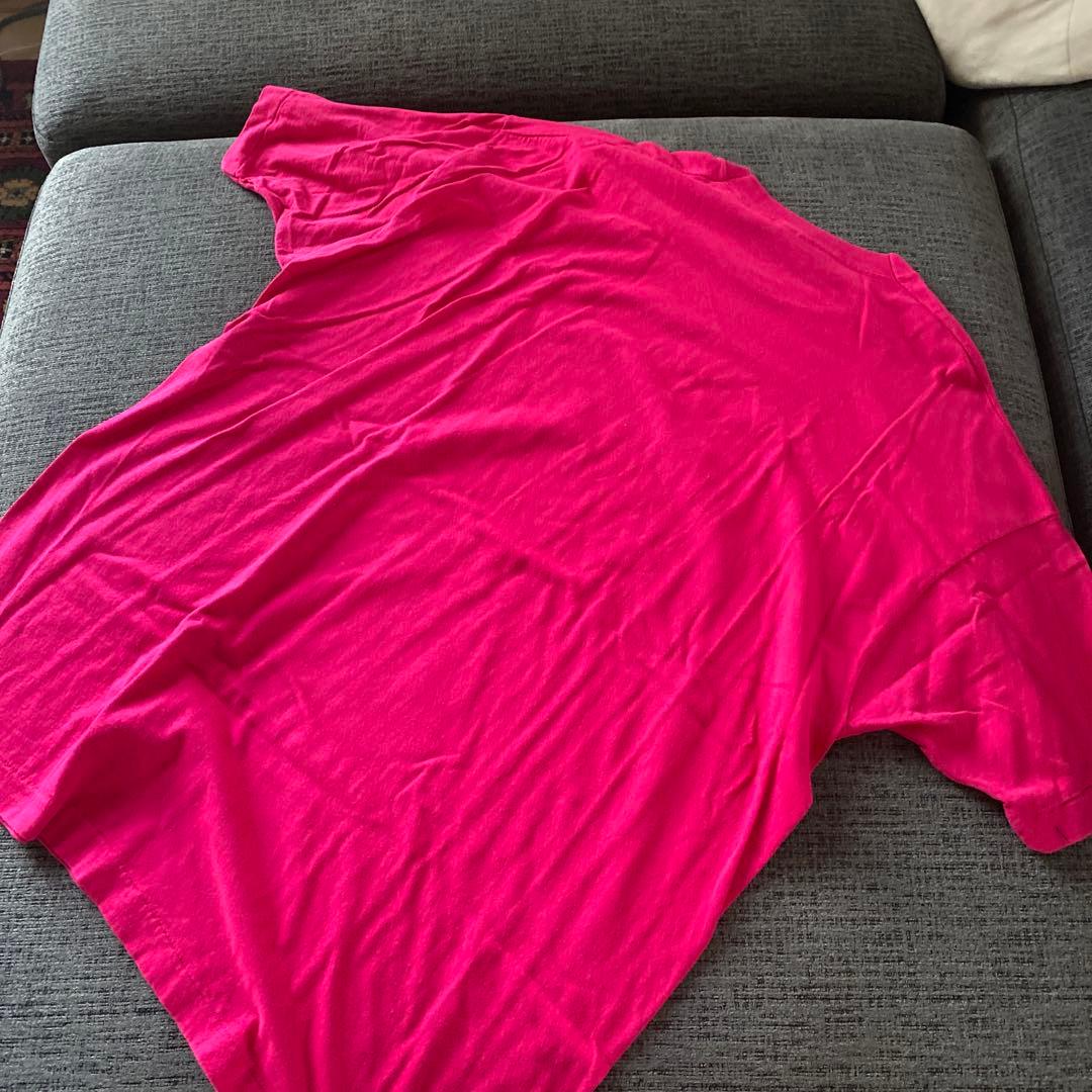 S*R様 超希少激レアXXXL無地 フルーツオブザルームTシャツ90年代ピンク