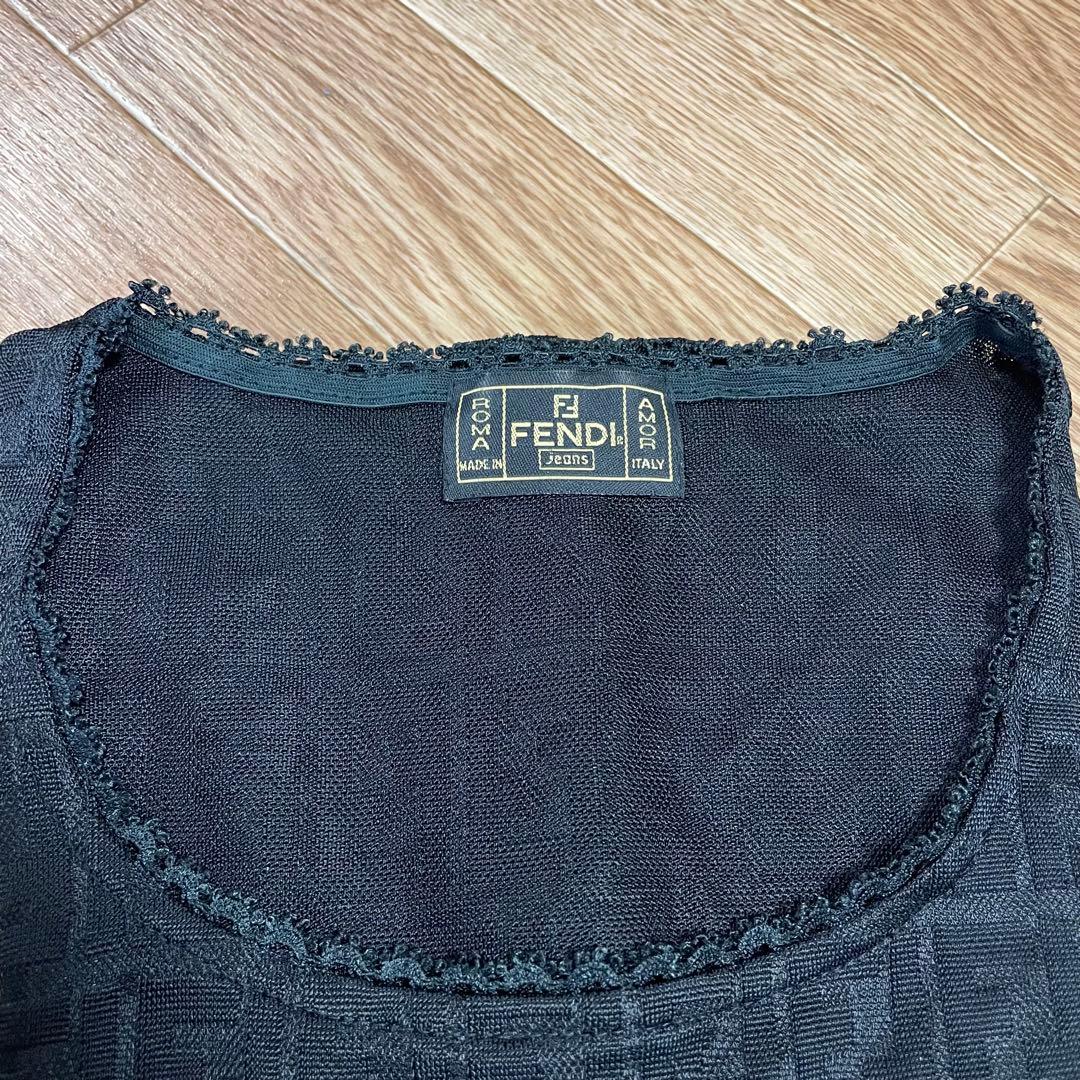 FENDIヴィンテージ Tシャツ カットソー 半袖 fendi