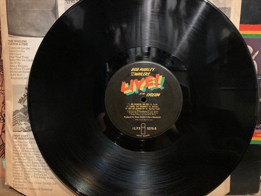 Bob Marley - Live! Orig.UK LP ➕オマケ2枚