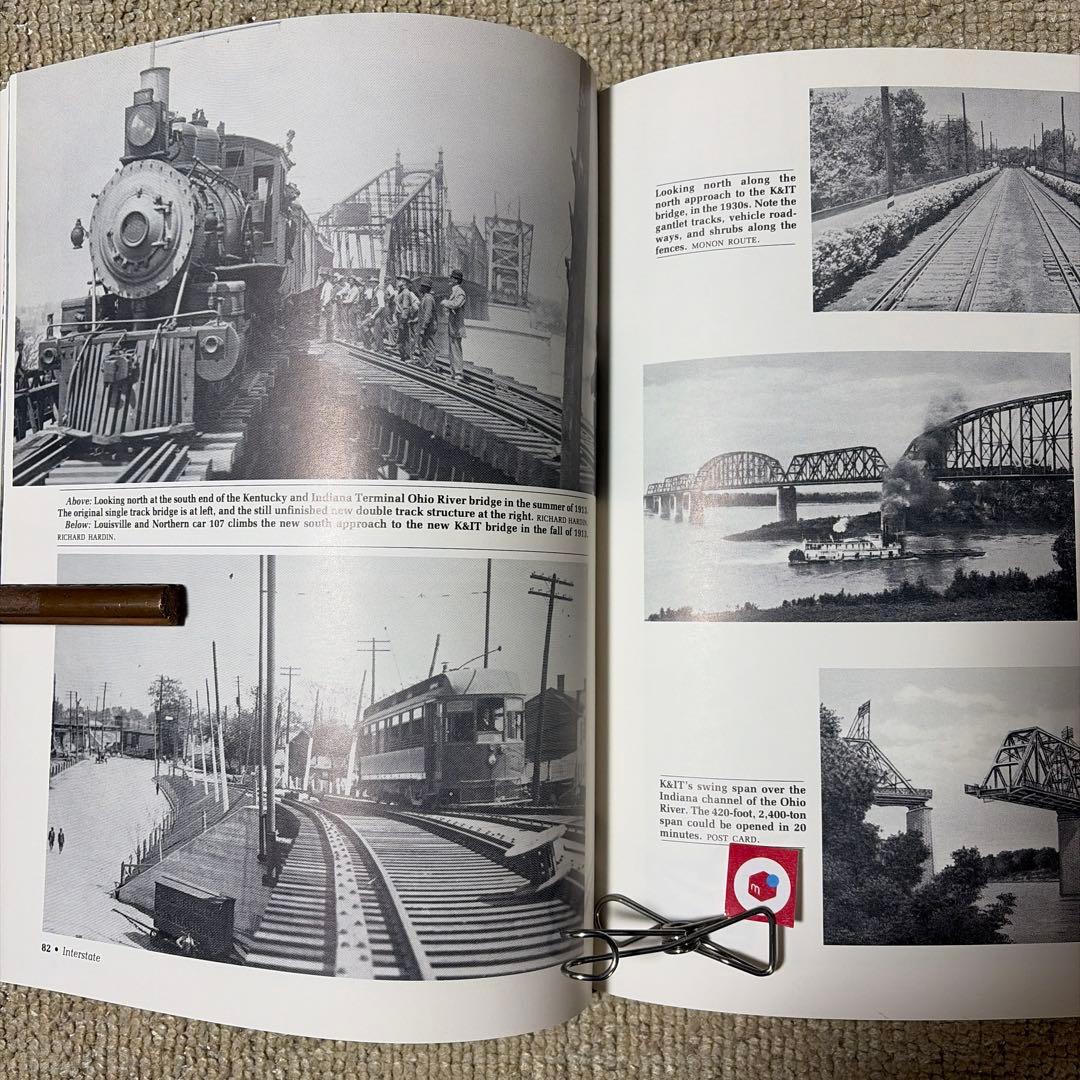 【洋書　鉄道資料】Interstate 鉄道史　写真多数　貴重資料