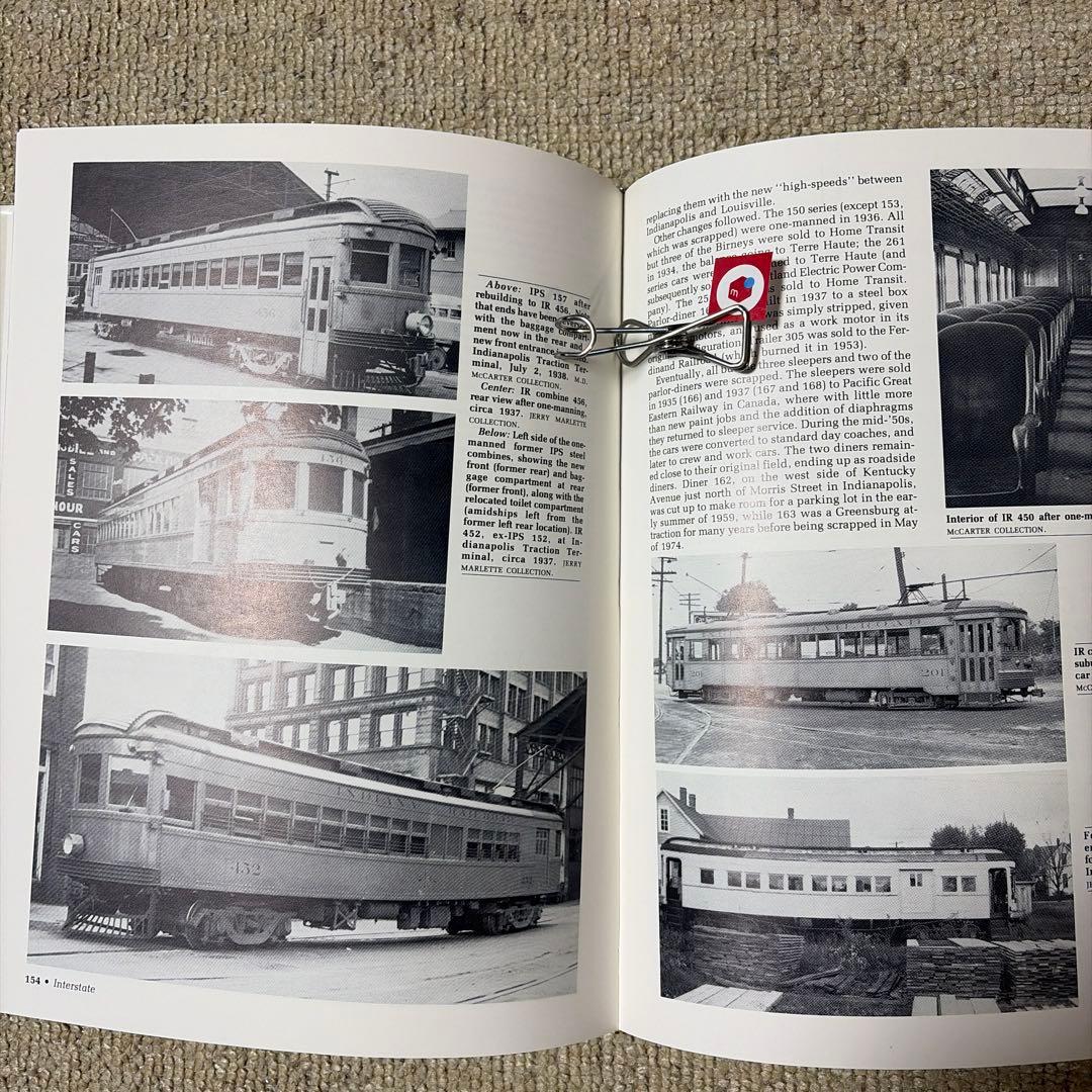 【洋書　鉄道資料】Interstate 鉄道史　写真多数　貴重資料