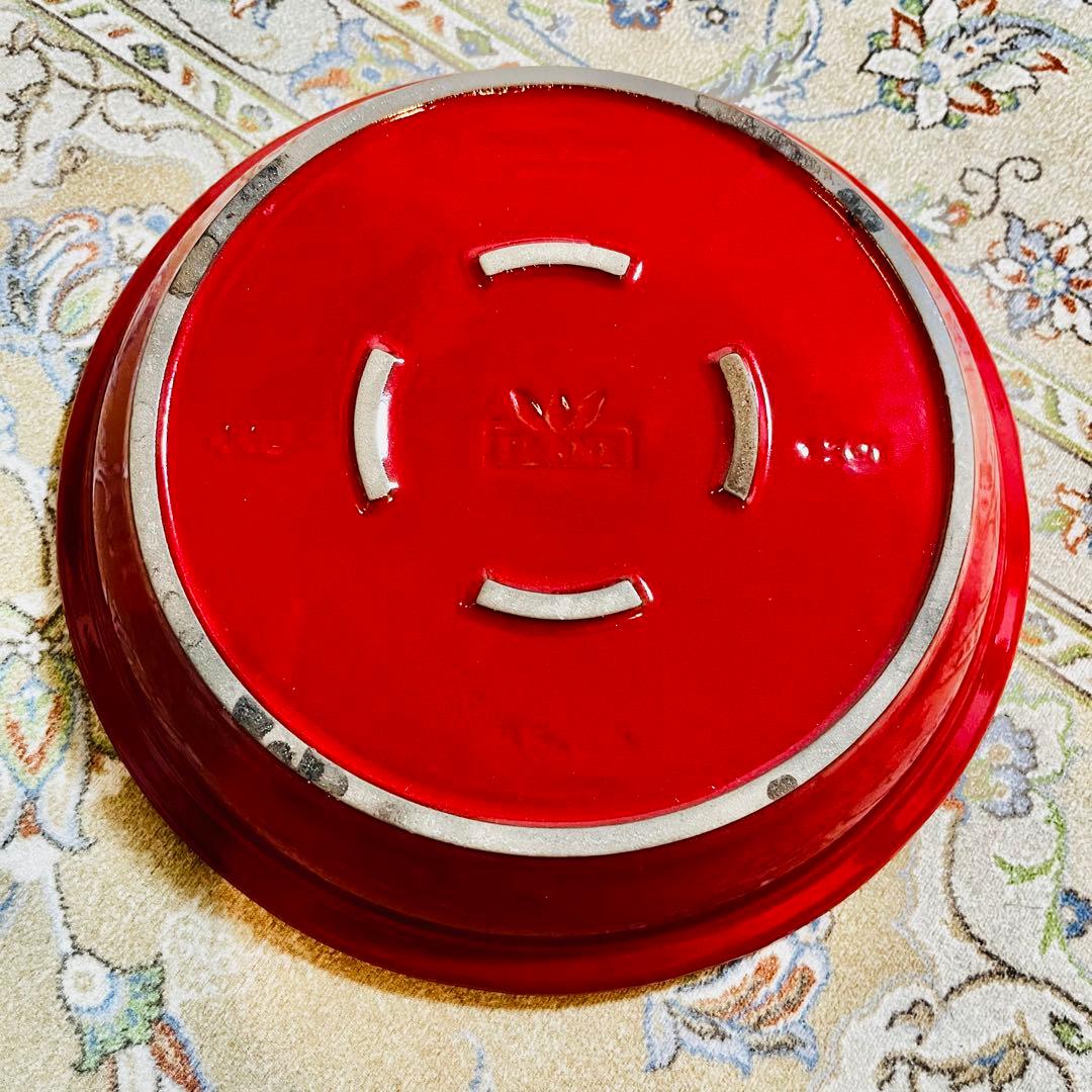 【極美品】 Emile Henry エミール・アンリ タジン鍋 26cm 取説付