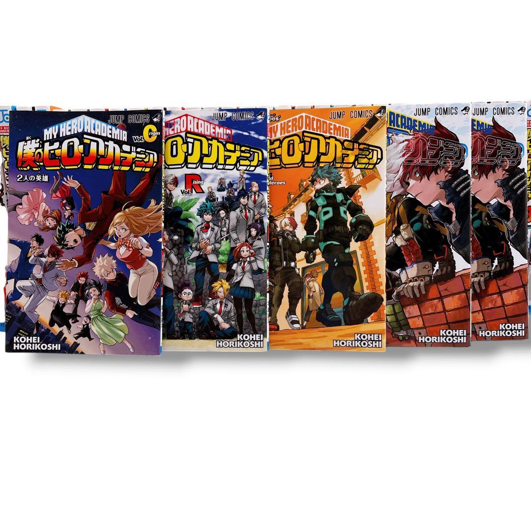 【僕のヒーローアカデミア】 第1巻〜35巻＋映画特典本 帯付き 初版あり