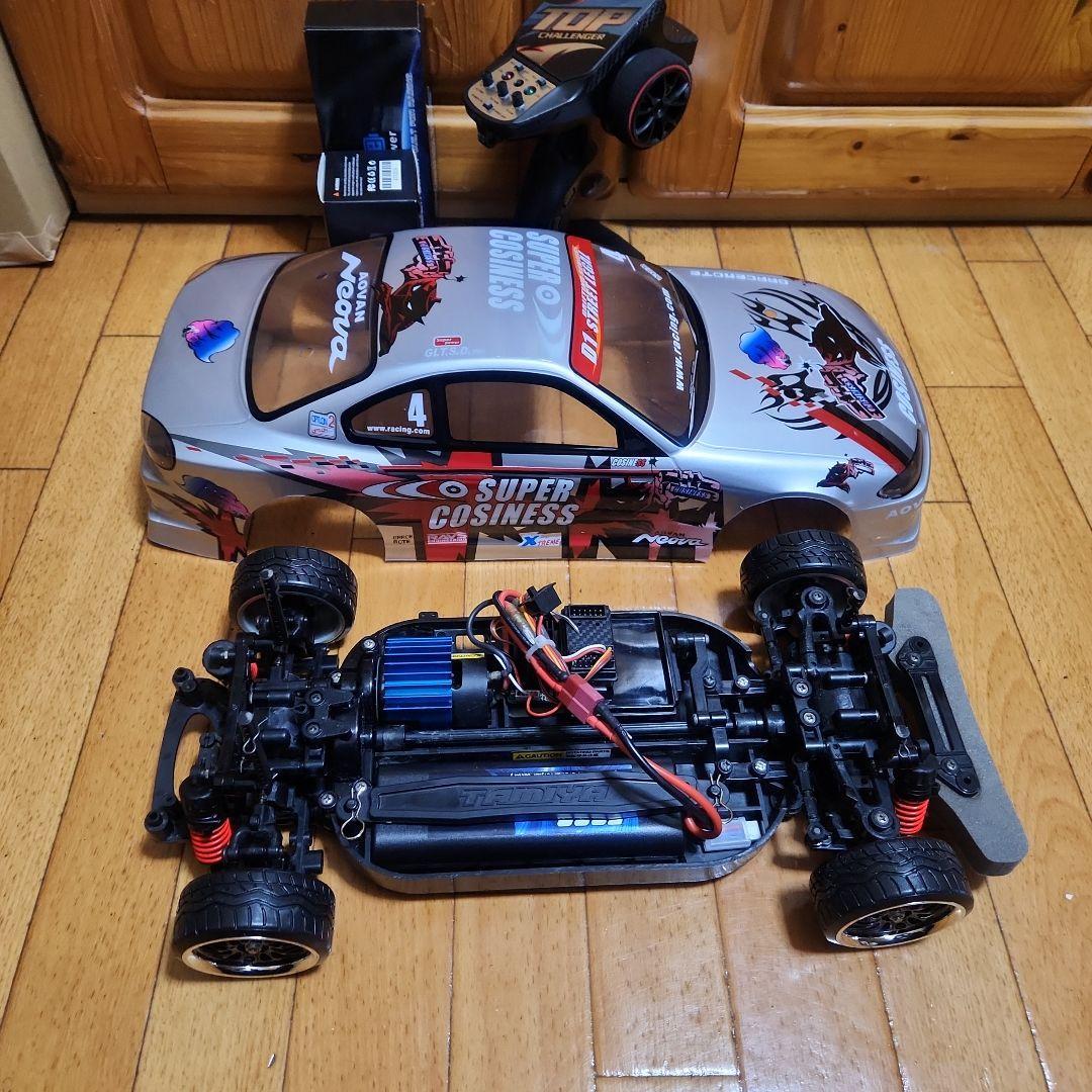 タミヤ ドリフト ラジコン フルセット　TT01　　シルビア　ボディ　①tt02