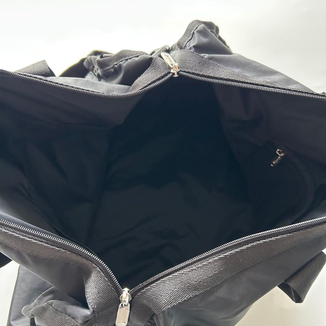 【美品】 レスポートサック LG WEEKENDER リサイクルブラック