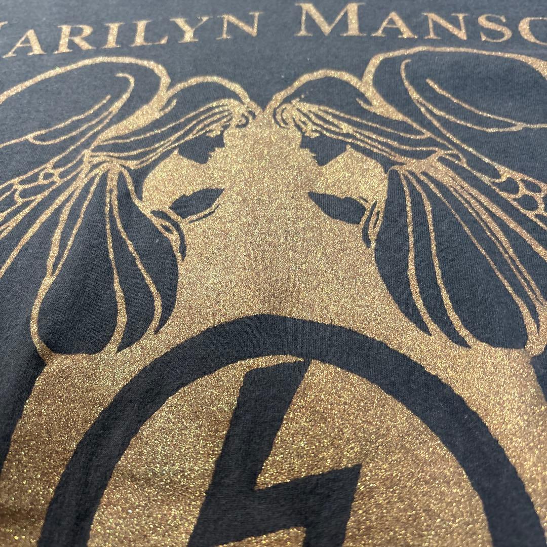 トップス 90s Marilyn Manson TULTEX Large