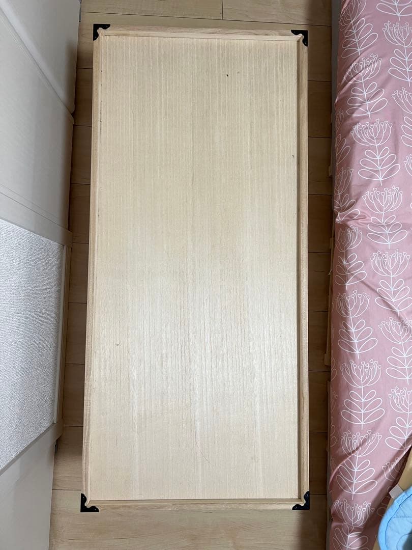 衣装箱 2段 和服収納 桐箱 蓋つき 衣装ケース 桐ケース 着物【中古品】
