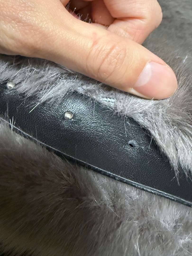 LOEWE ロエベ 23AW FAUX FUR ネックマフラー スヌード