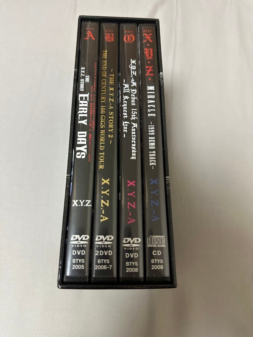 X.Y.Z.→A A.B→O←X.Y.Z. Now＆Then DVD CD