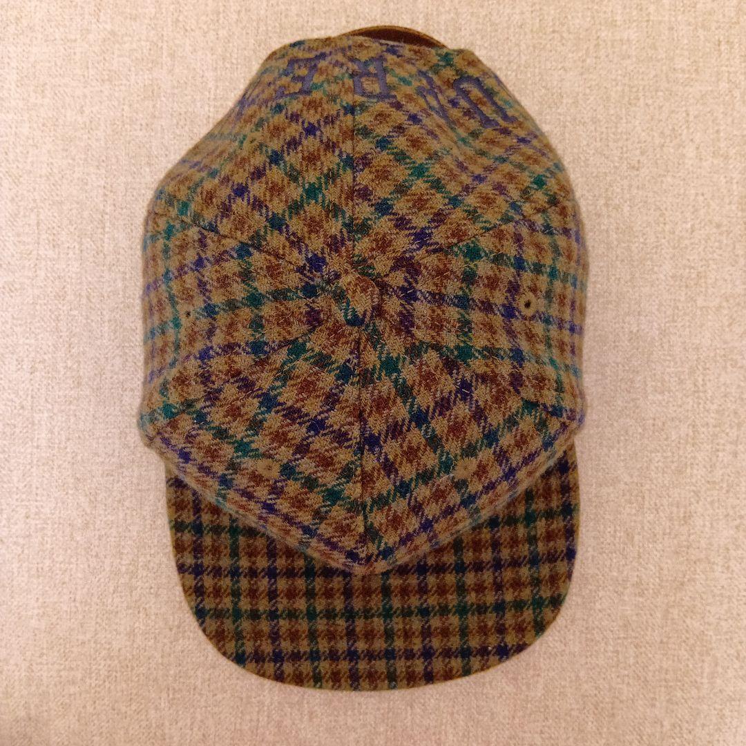 美品【Supreme】Tweed Back Arc 5-Panel Cap
