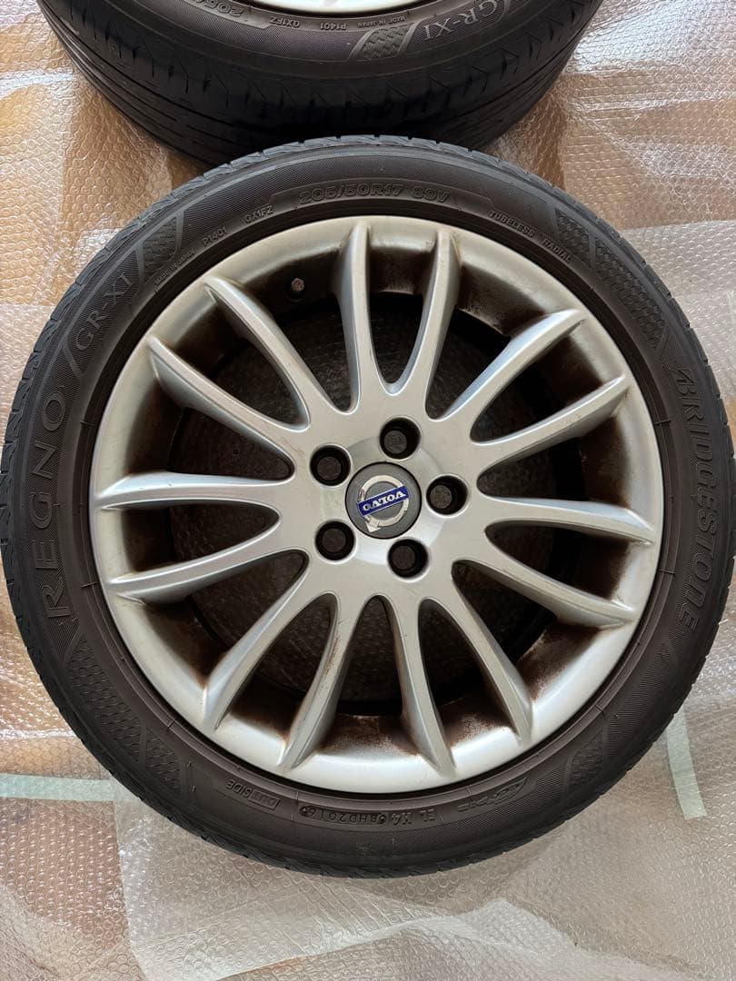 ボルボV50ホイールタイヤ4本セット
