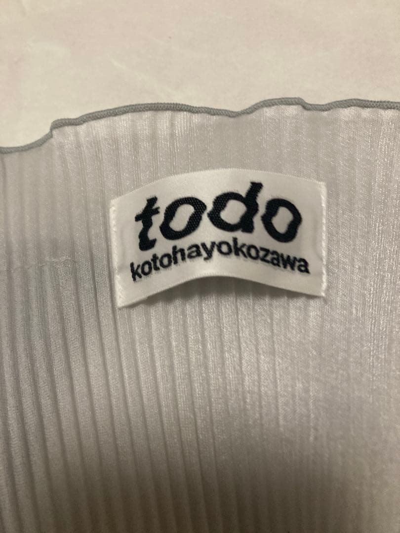 kotohayokozawa STUDIOUS別注 シアーキャミソール　グレー