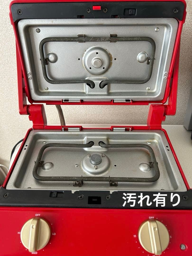 ブルーノグリルサンドメーカーダブルプレート3種付きホットサンド.ワッフル.グリル