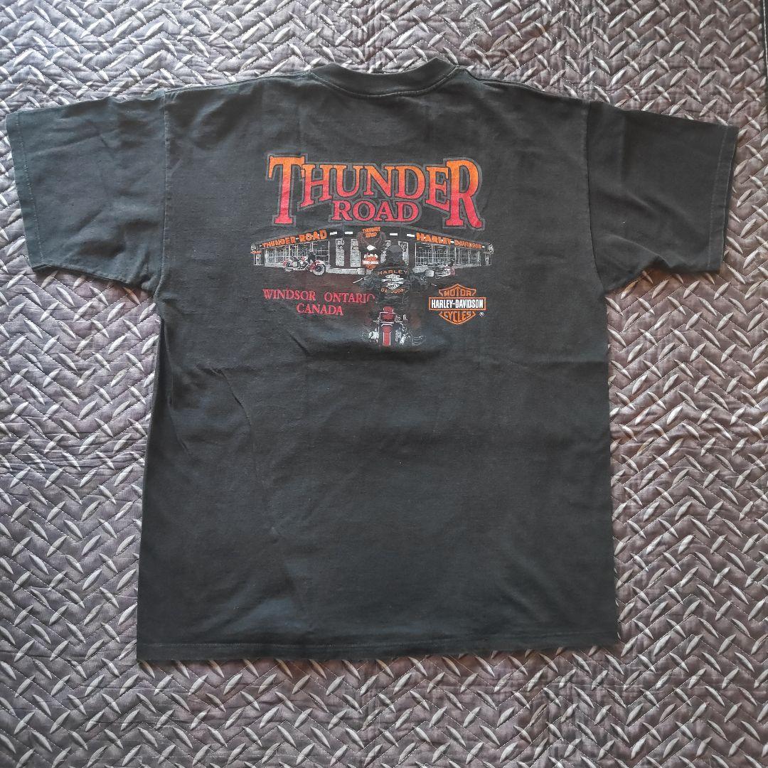 Harley-Davidson クマ グラフィック Tシャツ XL カナダ