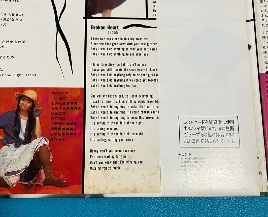 Mariya Takeuchi=竹内まりや 「Variety = ヴァラエティ」