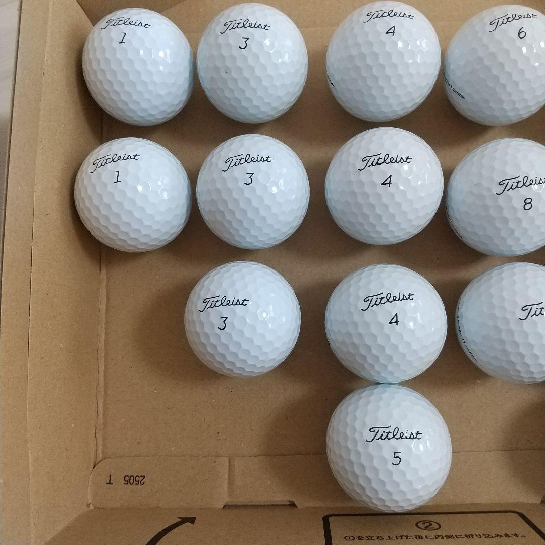 ①◆◆美品◆ ◆【Titleist PRO V1】ロストボール25個2023年式