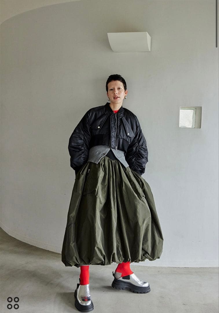 【美品】OMMO MA-1 DOCKING BALLOON SK KHAKI