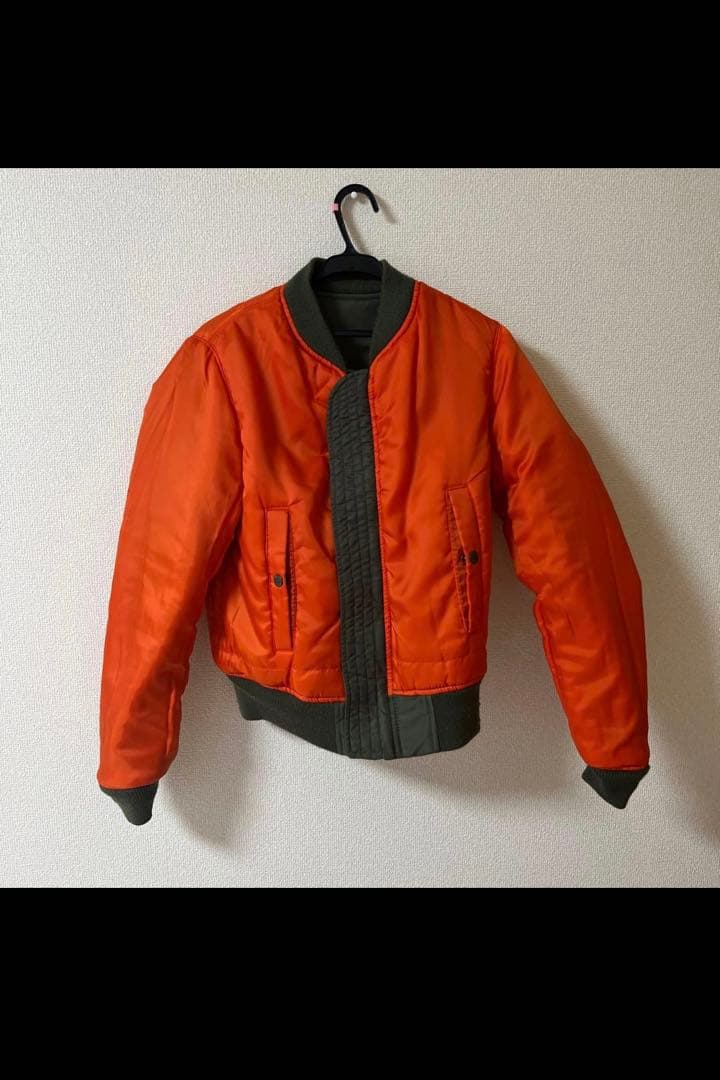 まめAVIREX MOUSSY コラボ　ma-1 ツーウェイ　リバーシブル