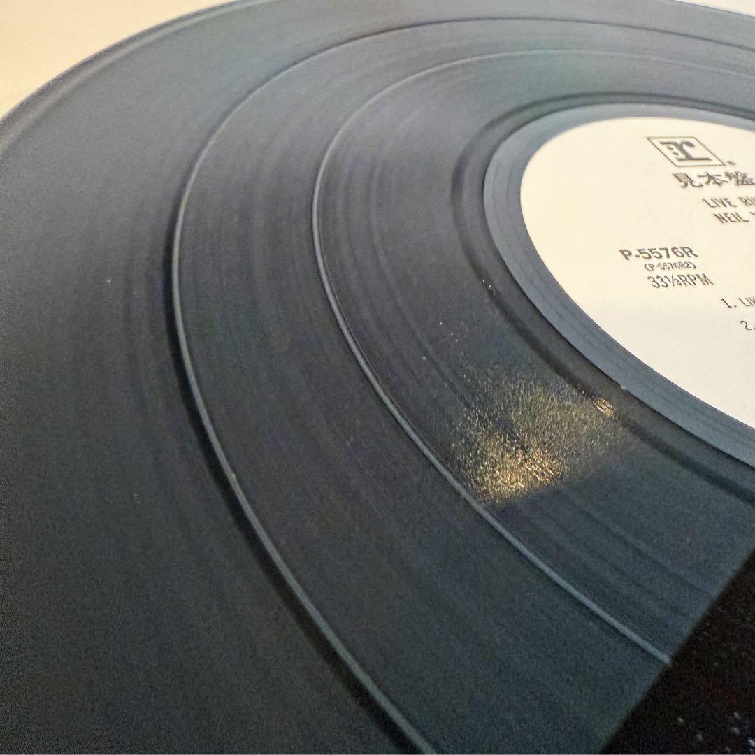超美盤【LIVE RUST】ライブ・ラスト／ニール・ヤング　2枚組レコードLP
