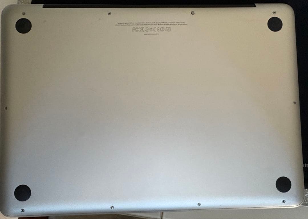P*r様 Macbook Pro Mid 2012 16GB HD:500GB