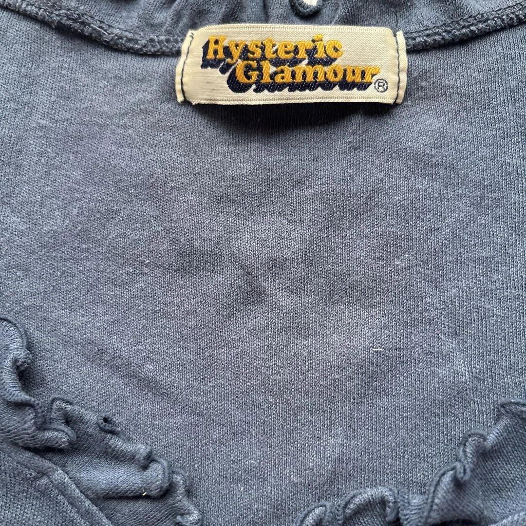 HYSTERIC GLAMOUR ネイビーTshirt
