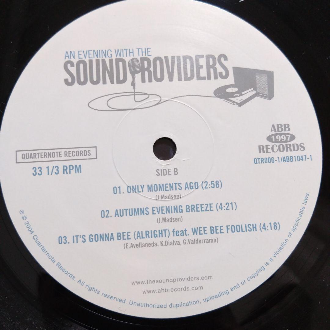 洋楽 AN EVENING WITH THE SOUND PROVIDERS