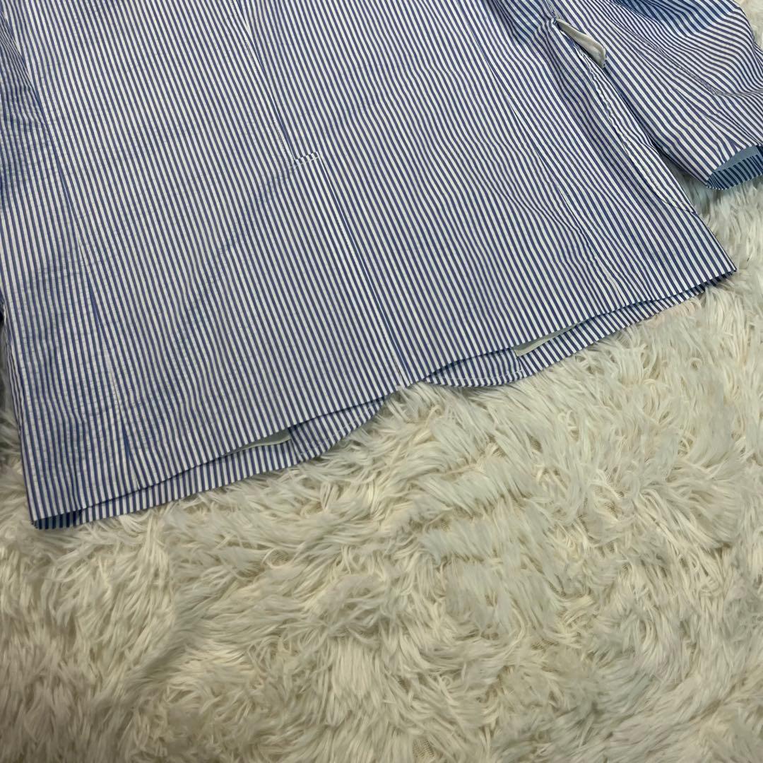 BEAMS+ テーラードジャケット XL シアサッカー　日本製 春夏 軽量