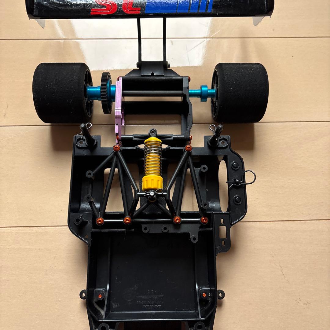 タミヤラジコン　メルセデスＣ11 Ｃカー　アルミモーターマウント　デフハウジング