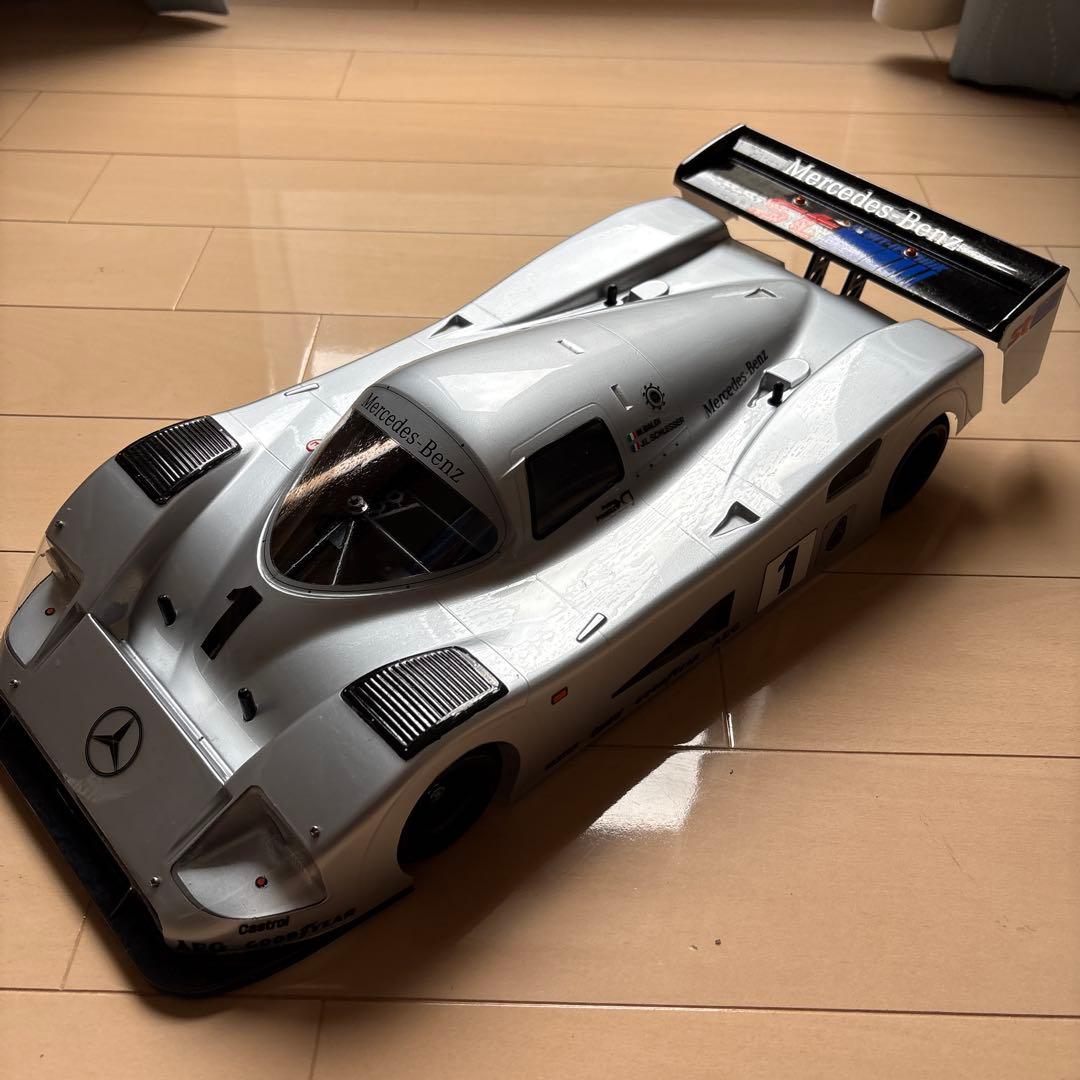 タミヤラジコン　メルセデスＣ11 Ｃカー　アルミモーターマウント　デフハウジング