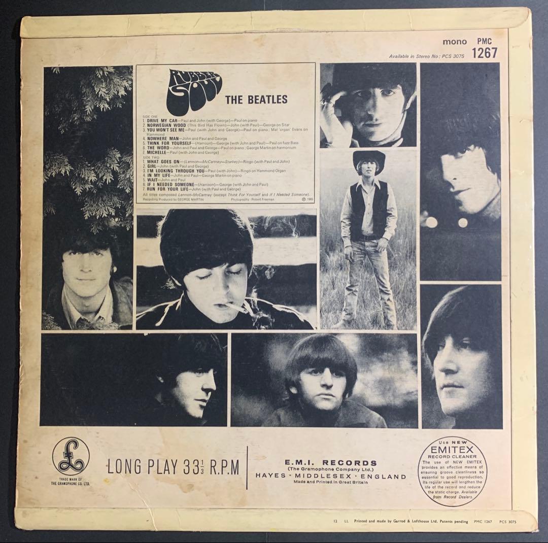 The Beatles / Rubber Soul UK盤LP MONO