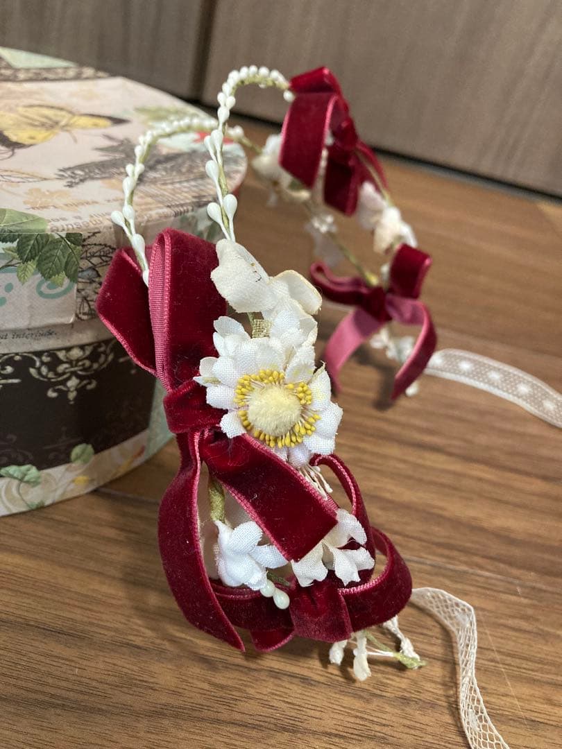 Belle des poupee リボン ヘッドドレス
