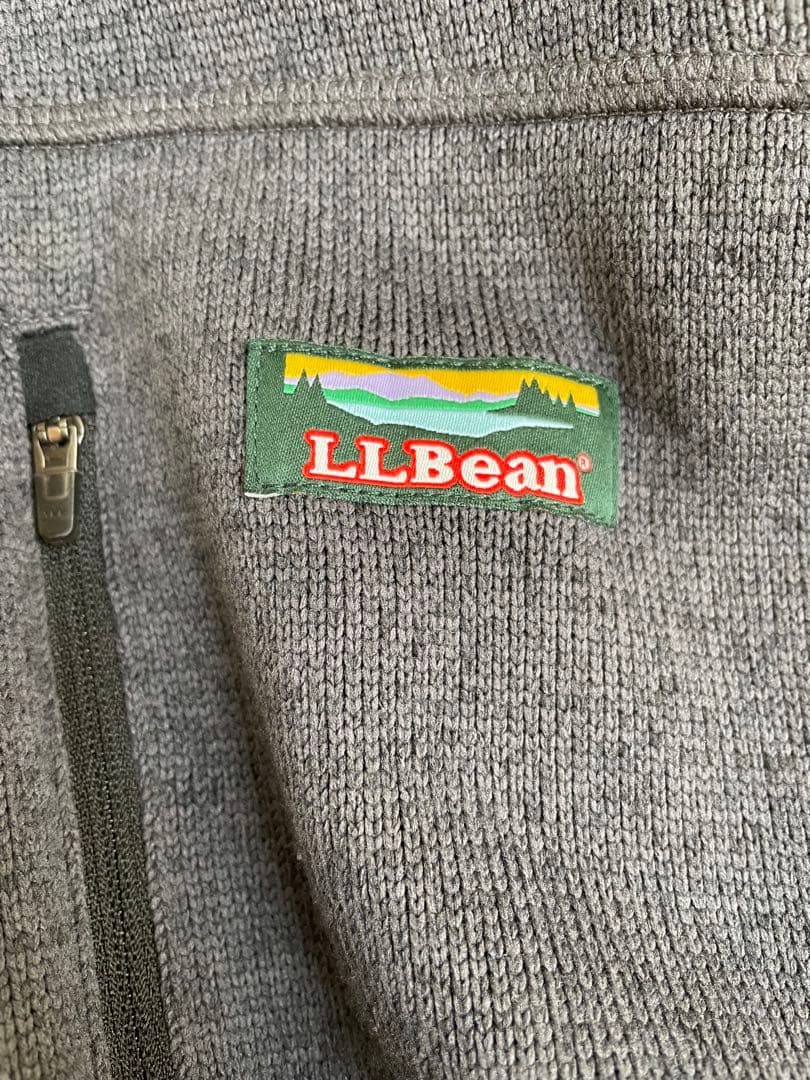L.L.Bean エルエルビーン　セーターフリースベスト S グレーミックス