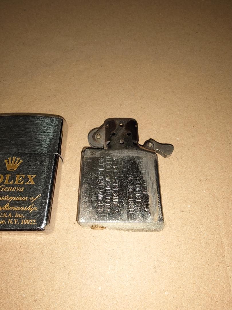 アンティーク雑貨 ROLEX Zippo