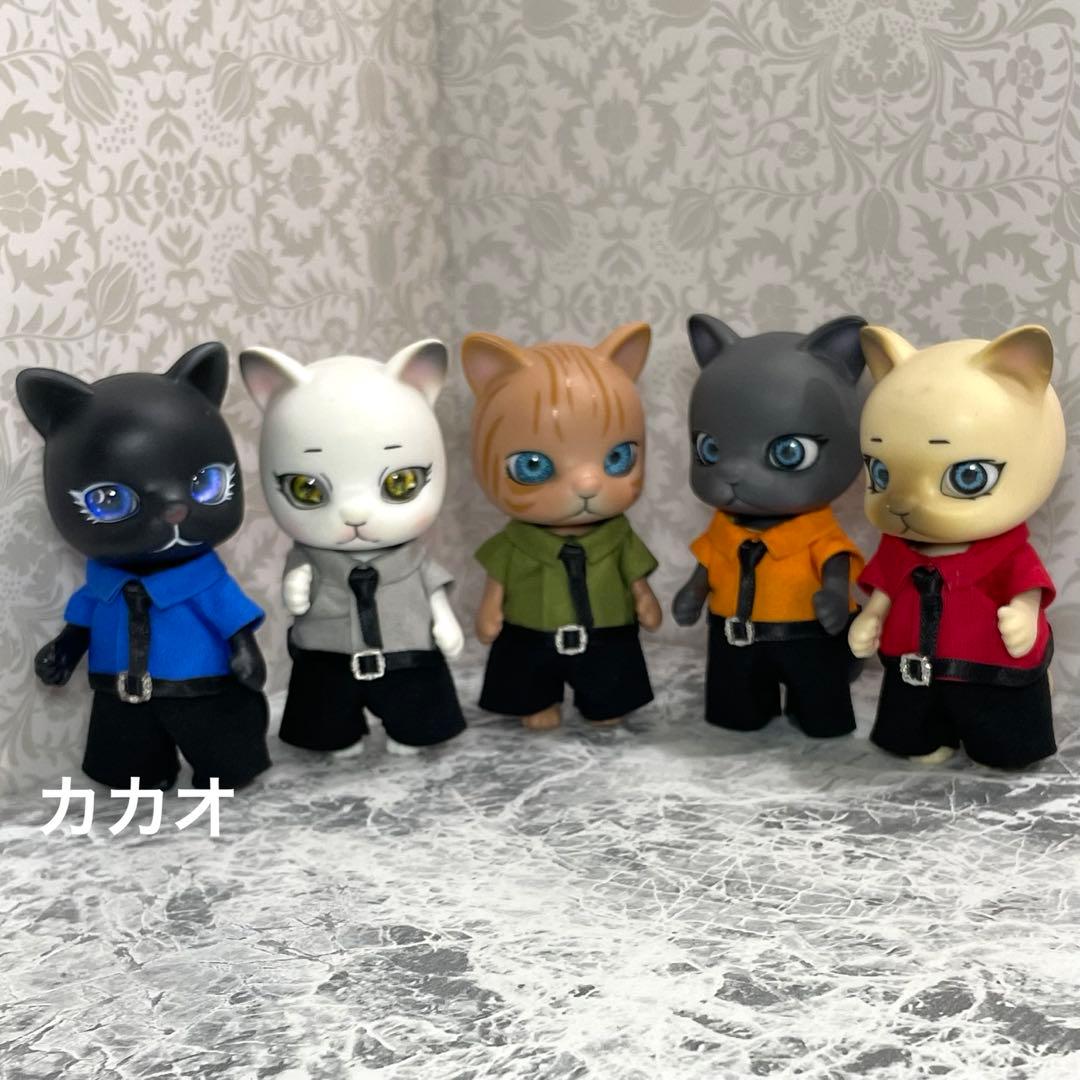 Ma-jet.オーダーページ　カプセルドールネコ　アウトフィット　黒スーツ