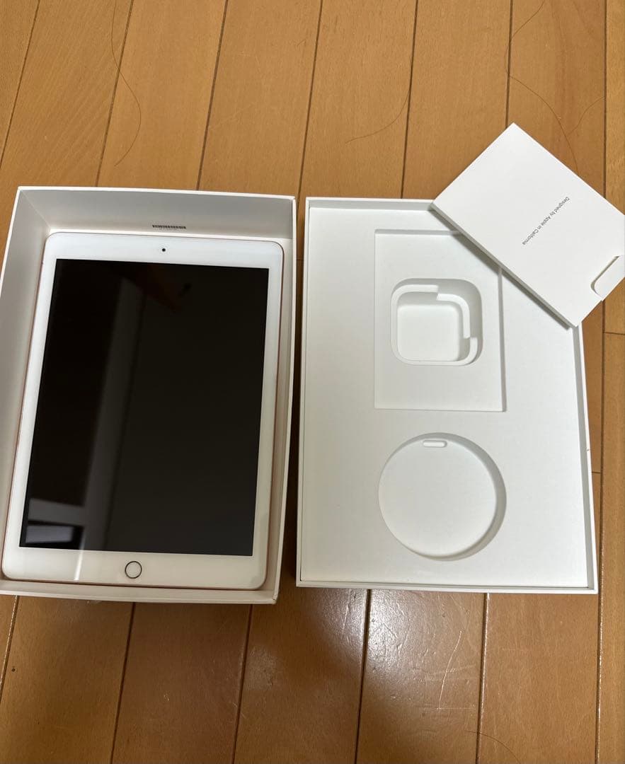 Apple iPad ピンクゴールド 本体 128G 箱付き