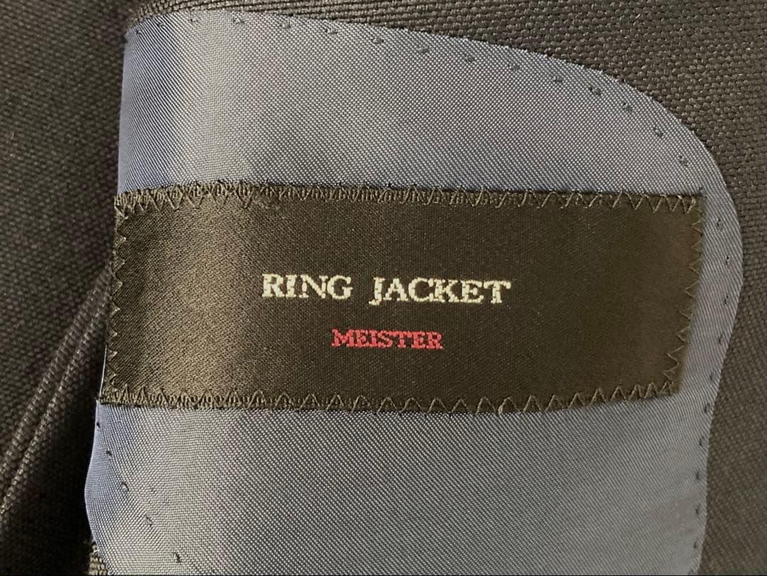 RING JACKET MEISTER 濃紺 テーラードジャケット 42-44