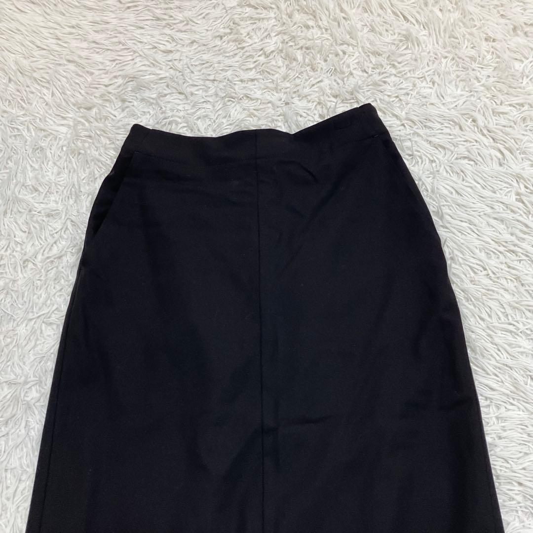 新品 セオリーリュクス ロングスカート Newan Kiela 38 ブラック