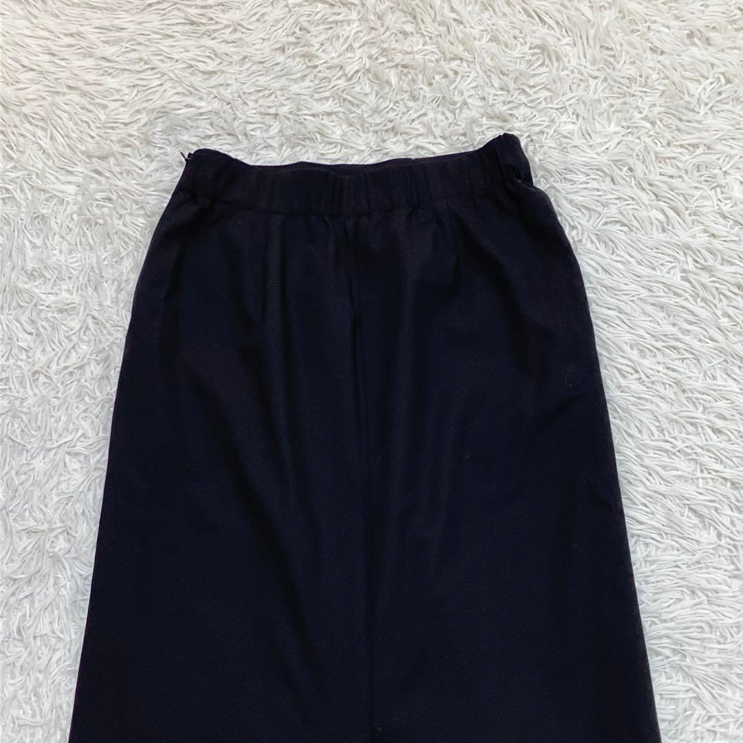 新品 セオリーリュクス ロングスカート Newan Kiela 38 ブラック