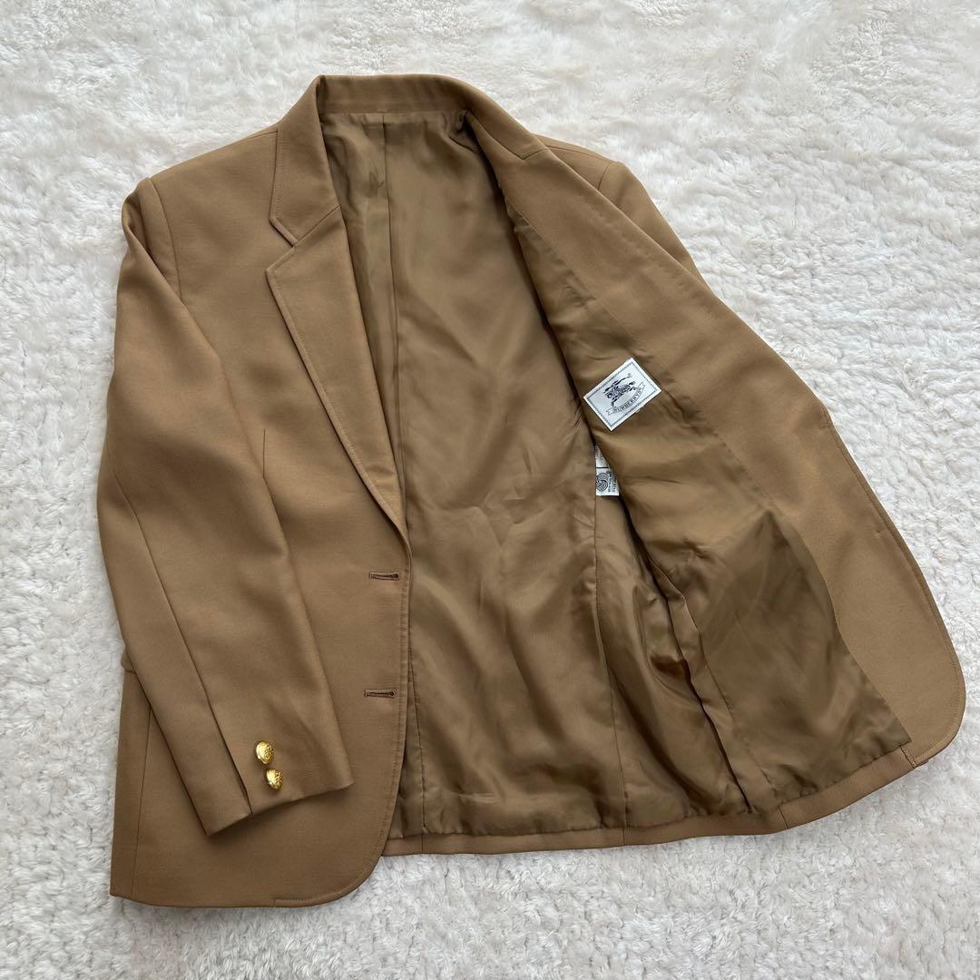 金ボタン✨ Burberrys 美品　バーバリー　テーラードジャケット　80s