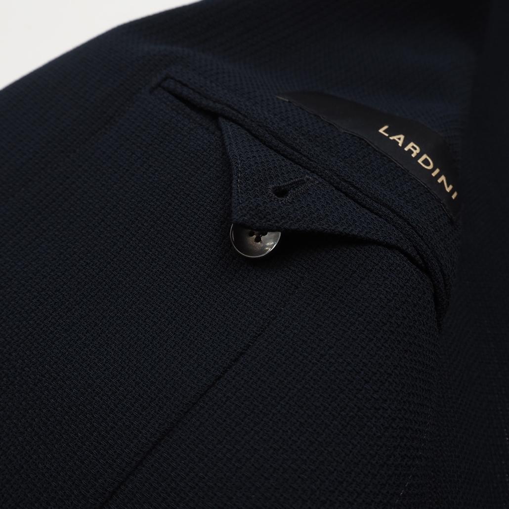 美品 LARDINI ウールホップサック アンコンジャケット JP0526AQ