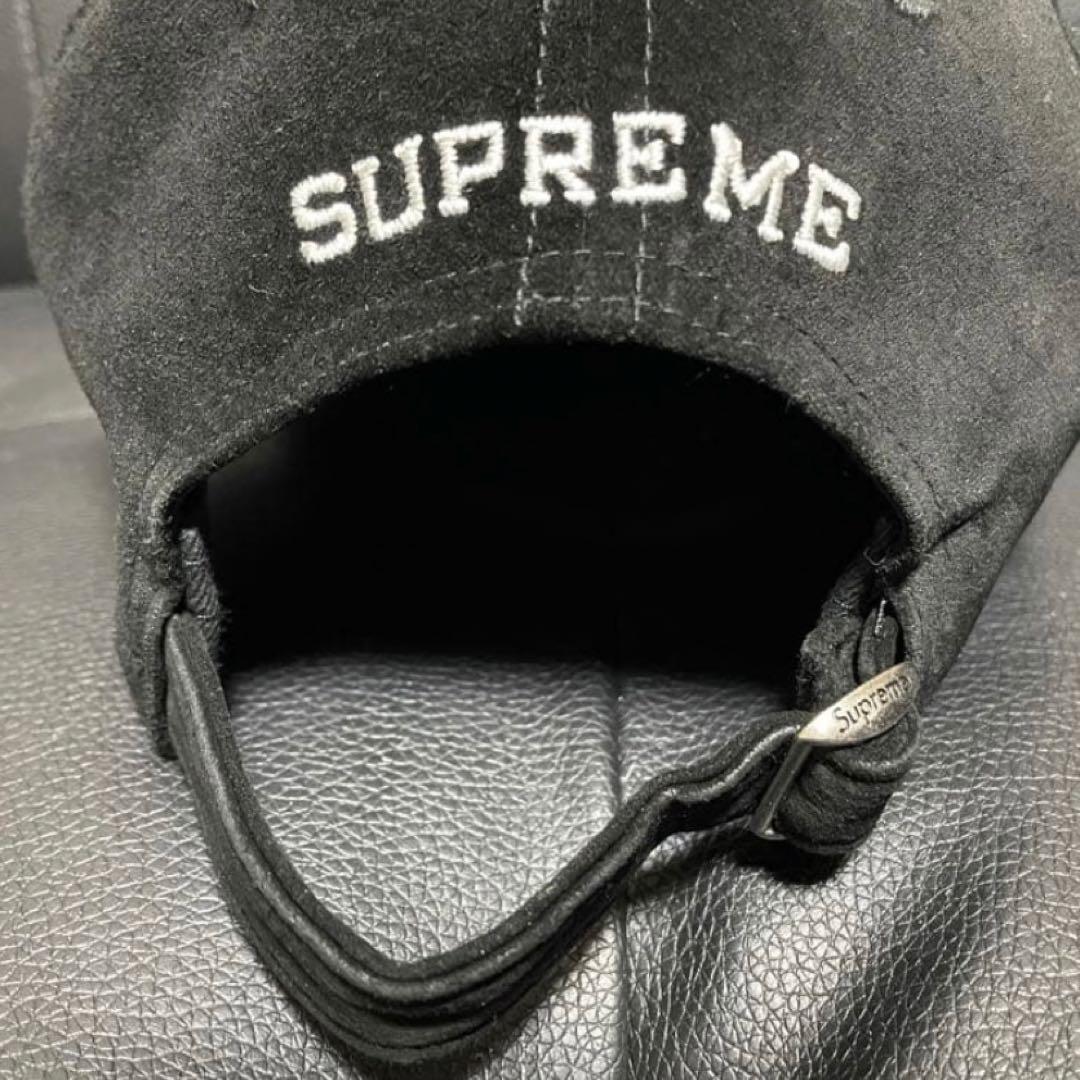 20ss Supreme Paris 限定　スエード 6パネルキャップ