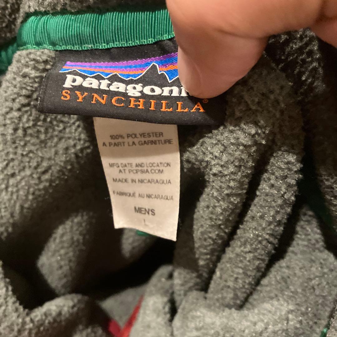 み*。様 patagonia☆パタゴニア☆シンチラスナップT☆フリース☆グレー☆