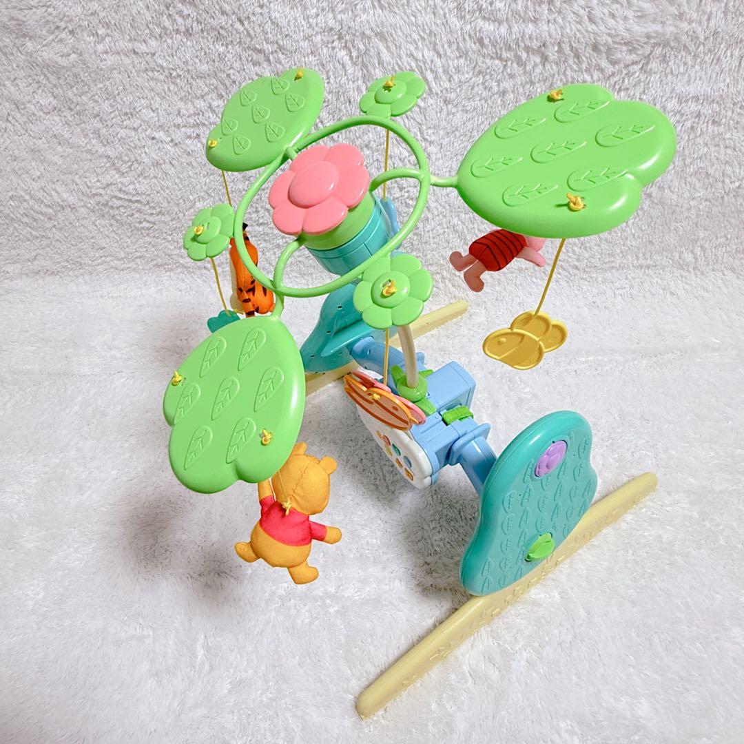 くまのプーさん プーメリー ベビージム ディズニー メロディライト 知育玩具 1