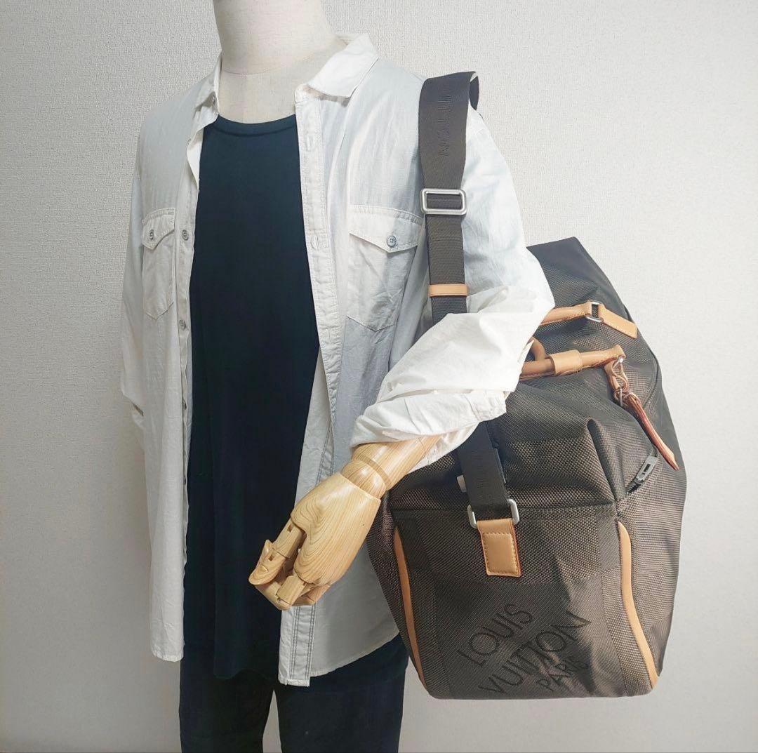 LOUIS VUITTON ボストンバッグ ブラウン
