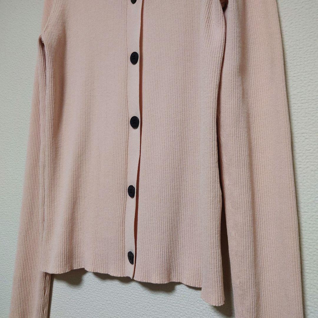 6(ROKU) RIB SHIRT CARDIGAN カーディガン